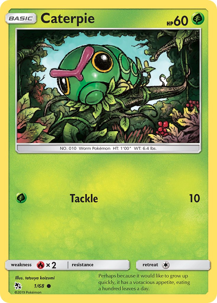 Caterpie | Hidden Fates 1/68