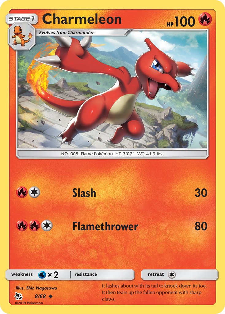Charmeleon | Hidden Fates 8/68