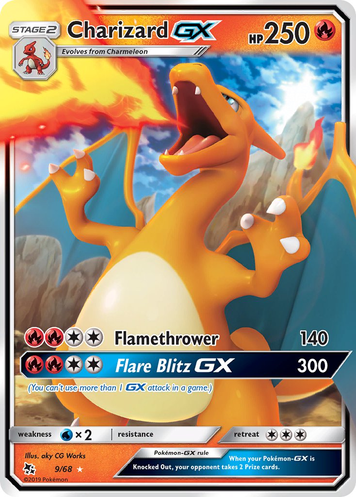 Charizard GX | Hidden Fates 9/68