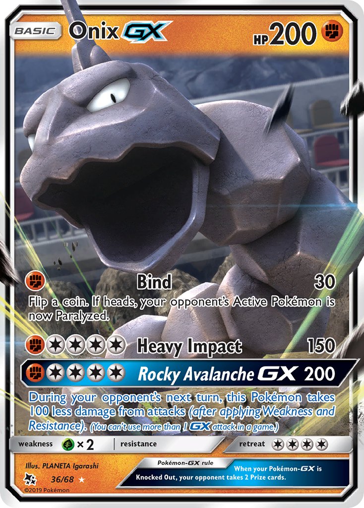 Onix GX | Hidden Fates 36/68