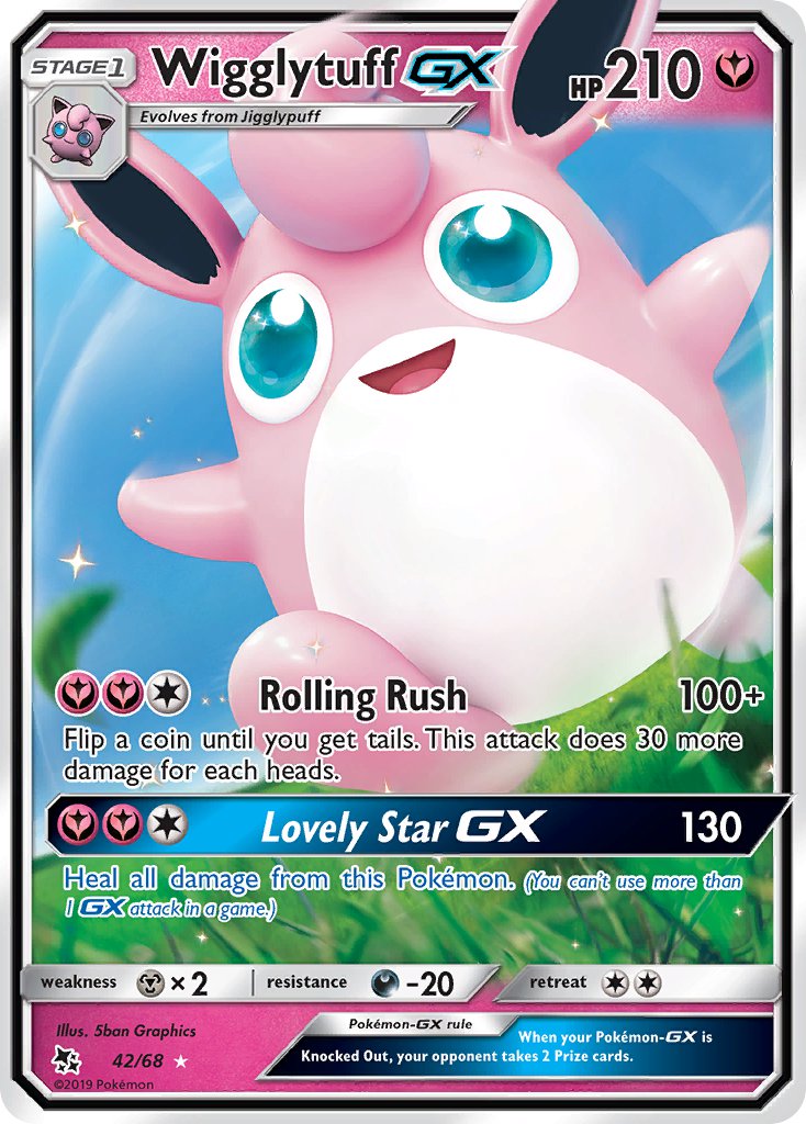 Wigglytuff GX | Hidden Fates 42/68