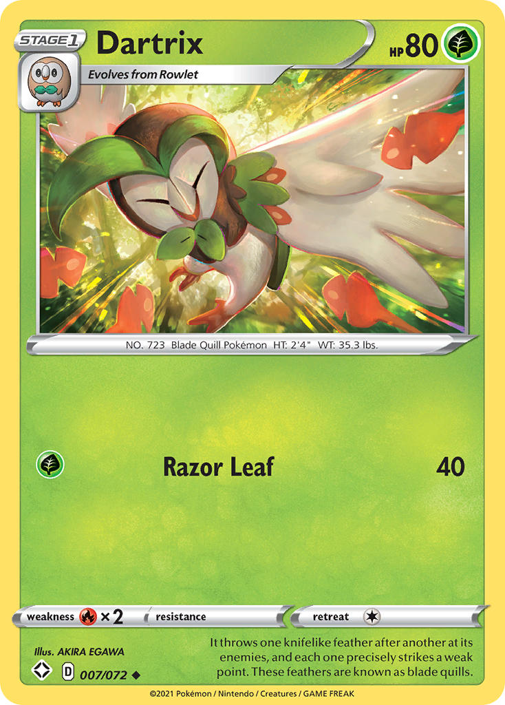 Dartrix | Shining Fates 007/72
