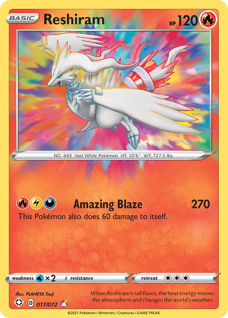 Reshiram | Shining Fates 017/72