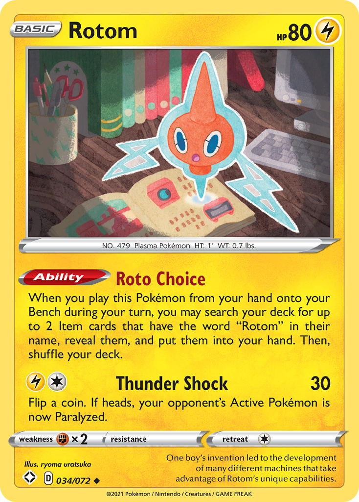 Rotom | Shining Fates 034/72