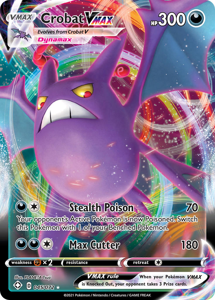 Crobat VMax | Shining Fates 045/72