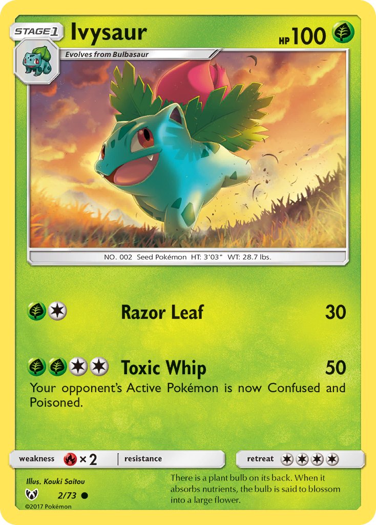 Ivysaur | Shining Legends 2/73
