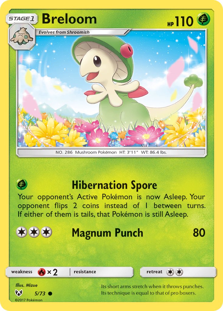 Breloom | Shining Legends 5/73
