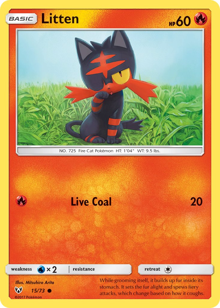 Litten | Shining Legends 15/73