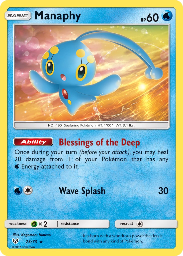 Manaphy | Shining Legends 25/73