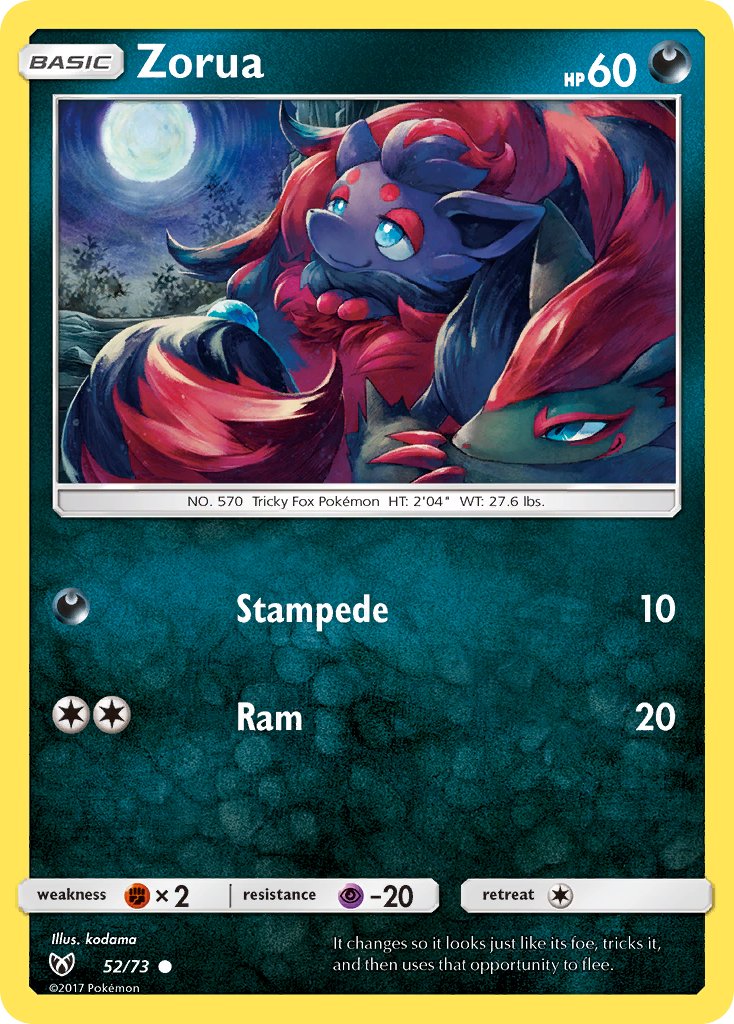 Zorua | Shining Legends 52/73