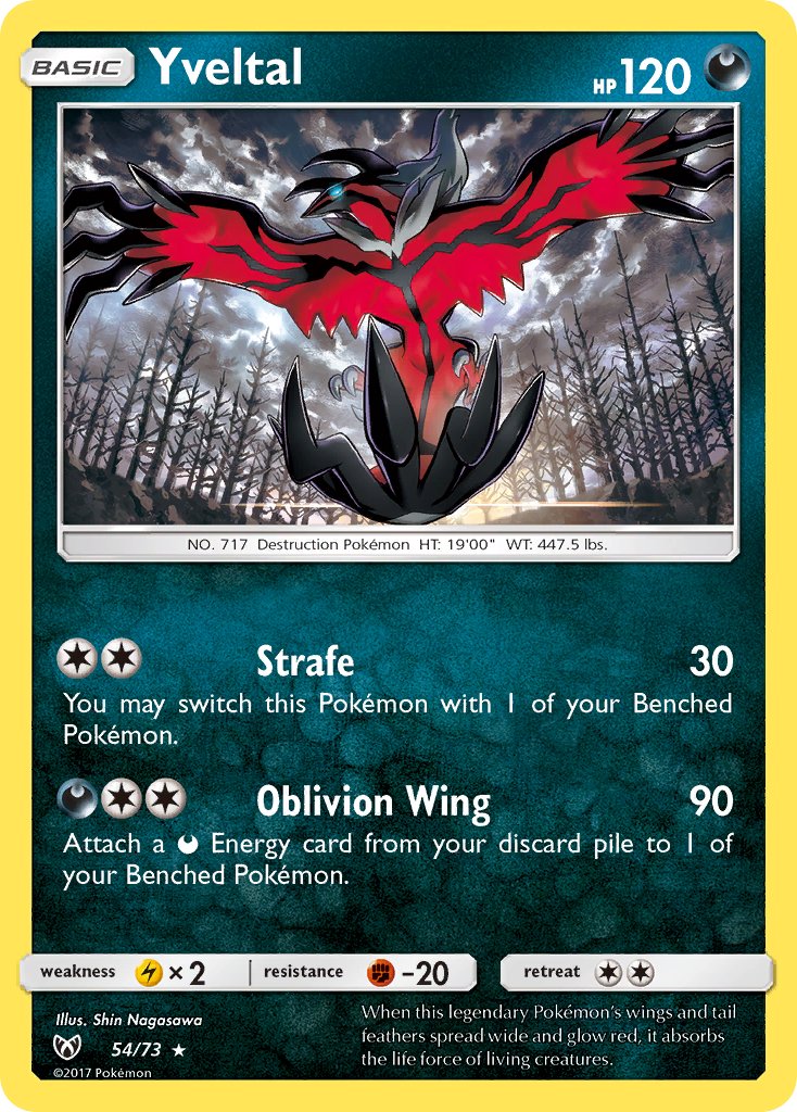 Yveltal | Shining Legends 54/73
