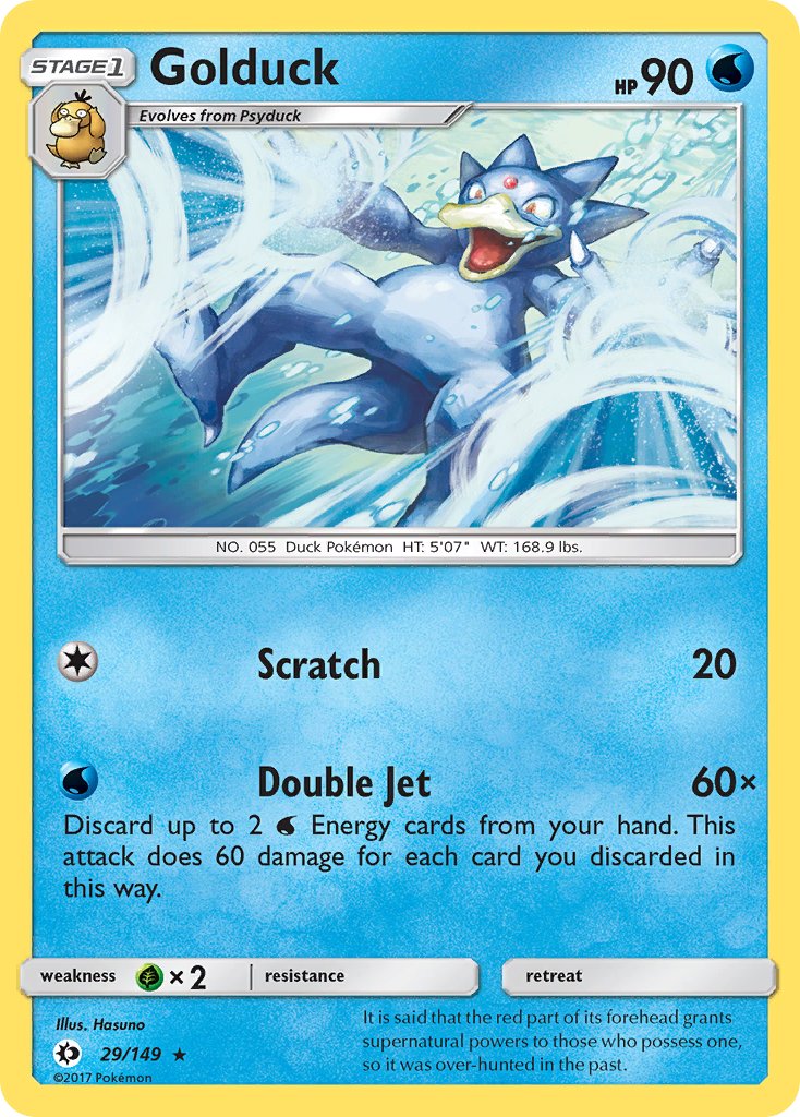 Golduck | Sun & Moon Base Set 029/149
