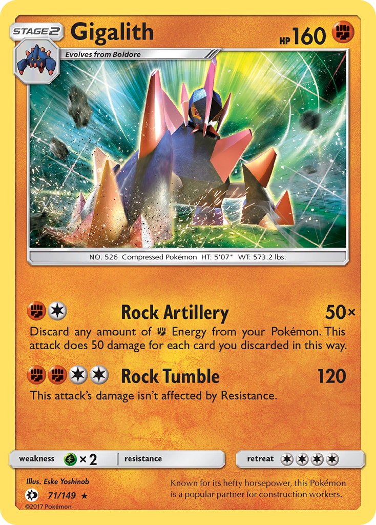 Gigalith | Sun & Moon Base Set 071/149