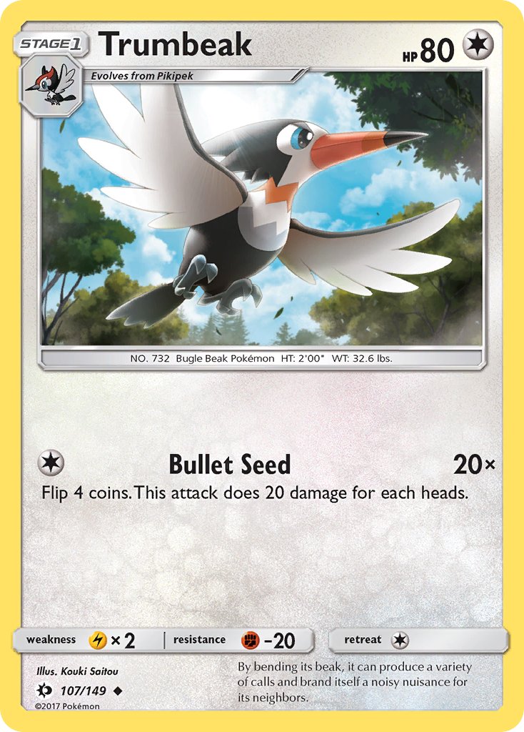 Trumbeak | Sun & Moon Base Set 107/149