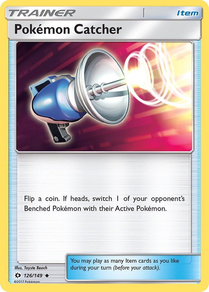 Pokemon Catcher | Sun & Moon Base Set 126/149