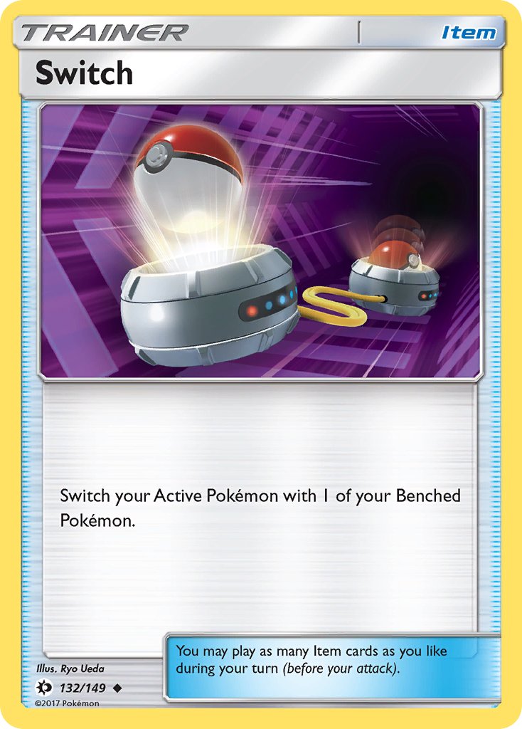 Switch | Sun & Moon Base Set 132/149
