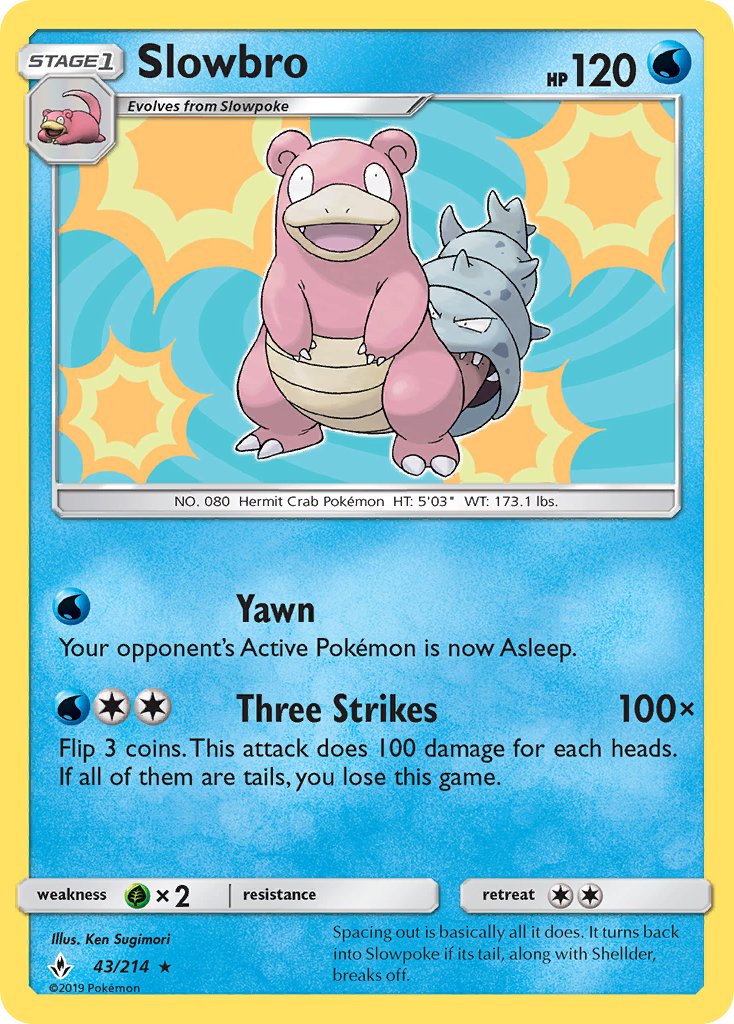 Slowbro | Unbroken Bonds 043/214