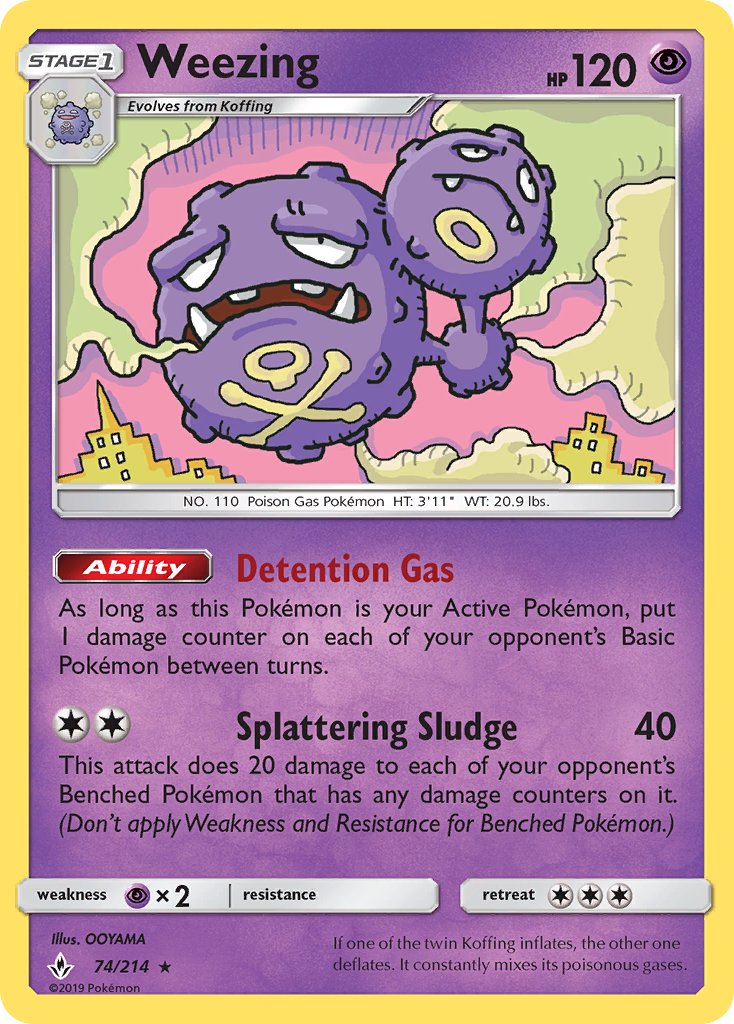 Weezing | Unbroken Bonds 074/214