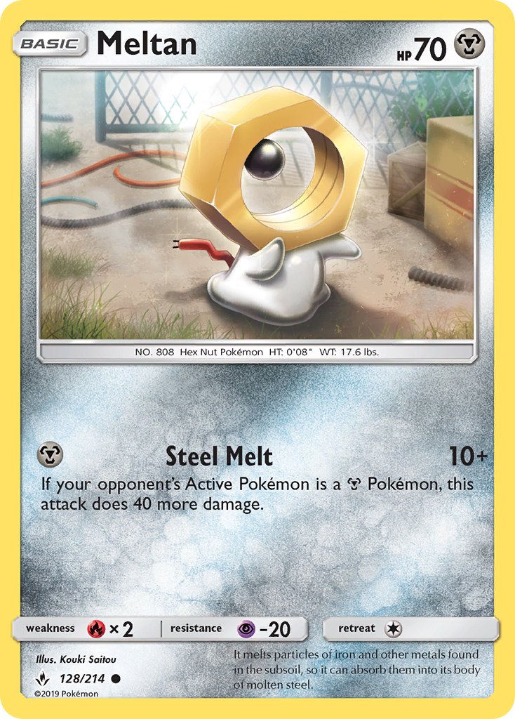 Meltan | Unbroken Bonds 128/214
