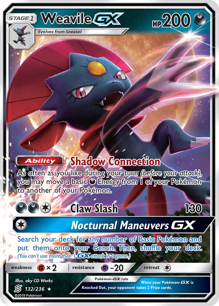 Weavile GX | Unified Minds 132/236