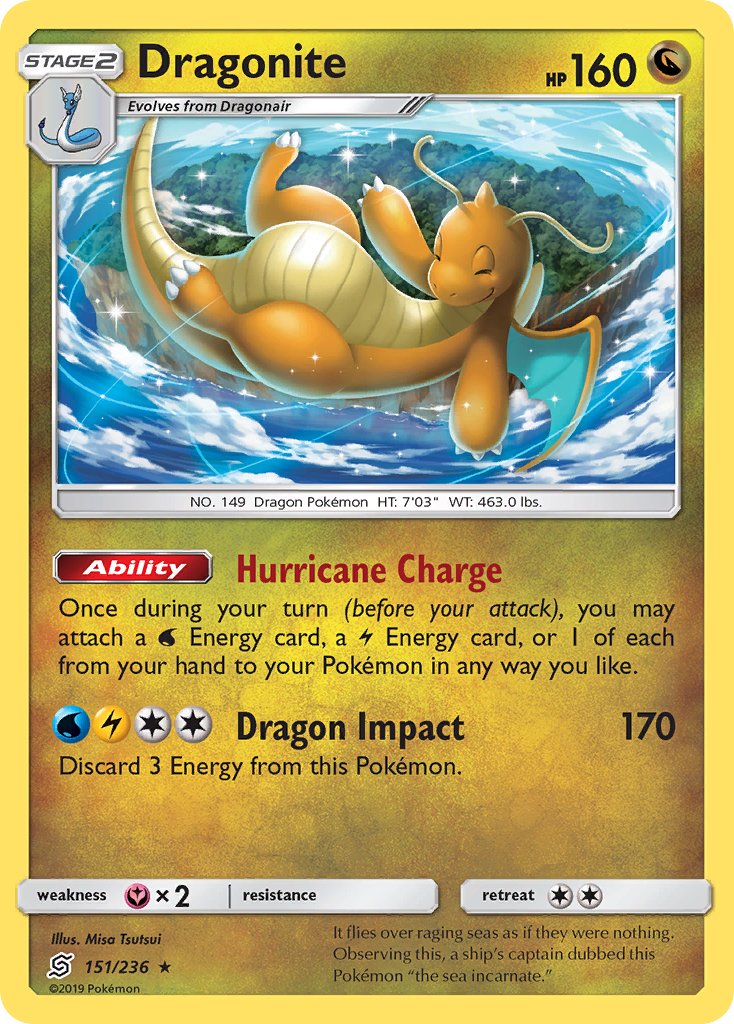 Dragonite | Unified Minds 151/236