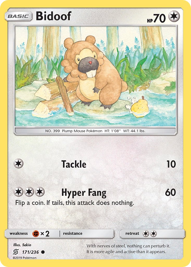 Bidoof | Unified Minds 171/236
