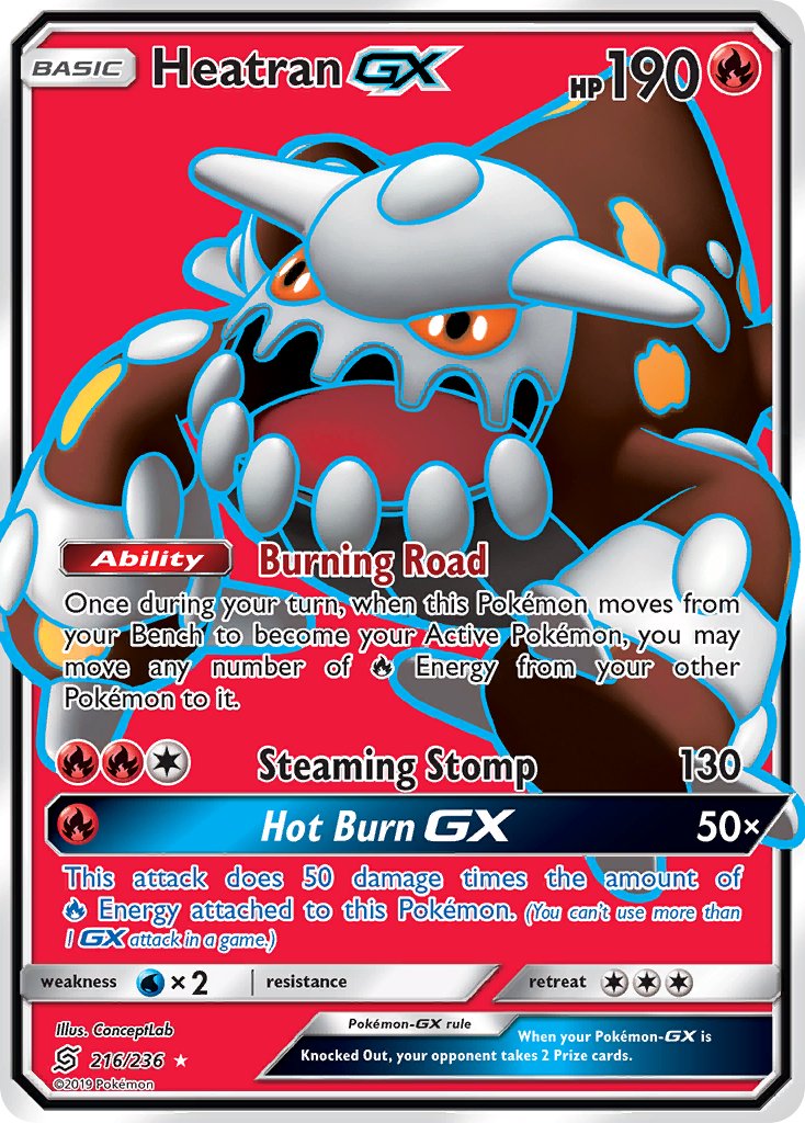 Heatran GX | Unified Minds 216/236