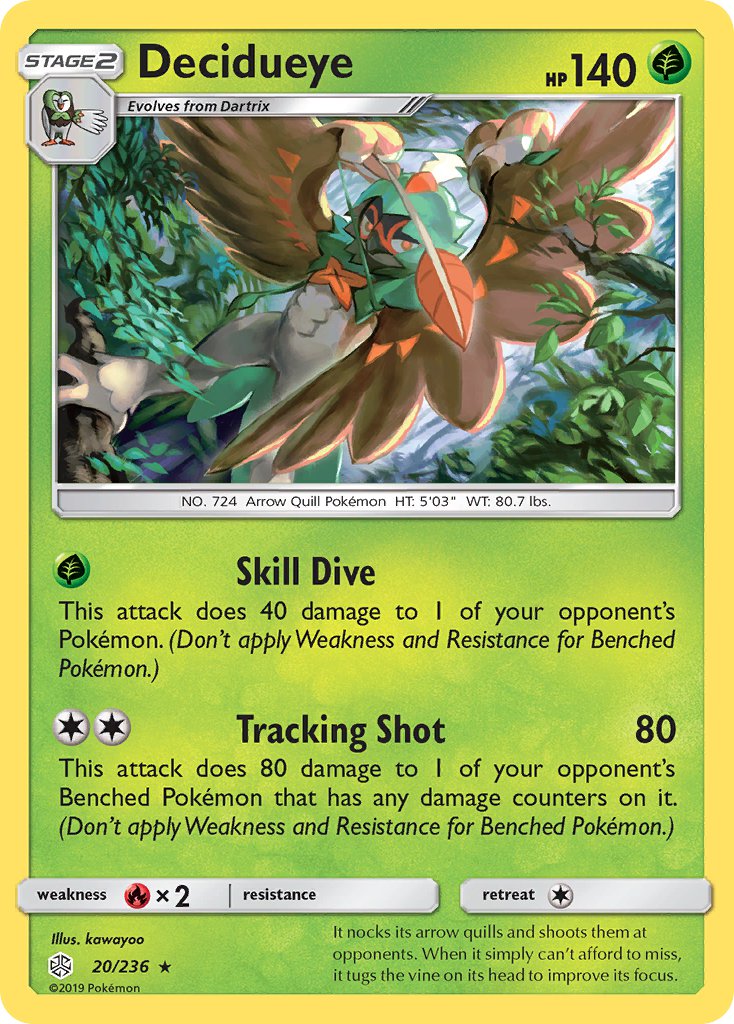 Decidueye | Cosmic Eclipse 020/236
