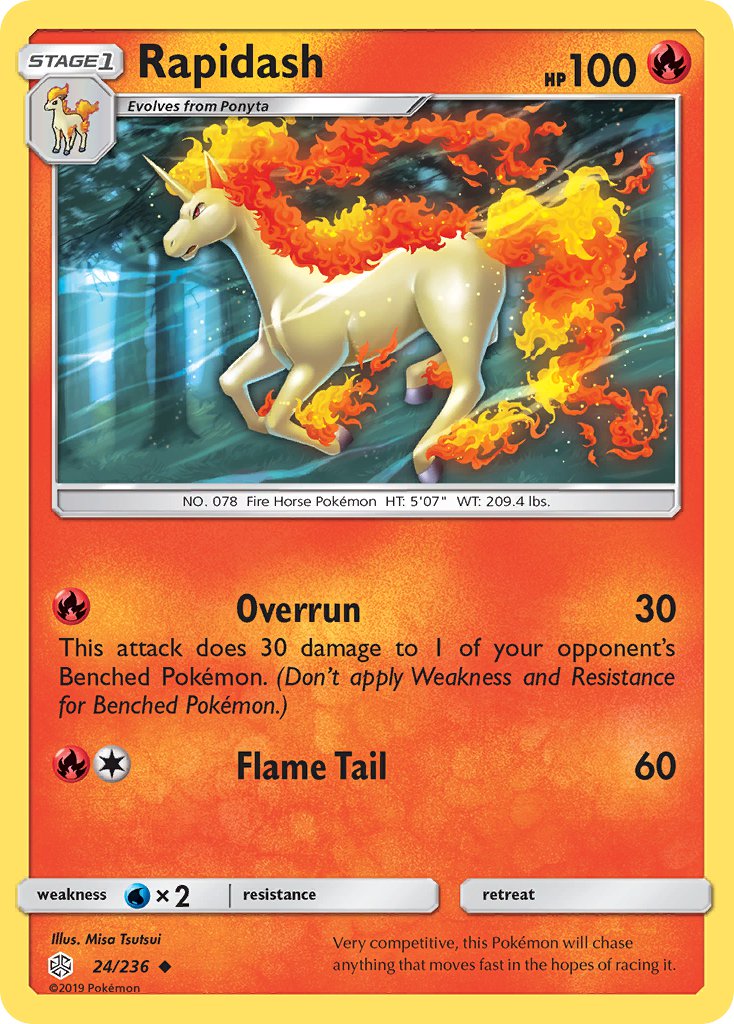 Rapidash | Cosmic Eclipse 024/236