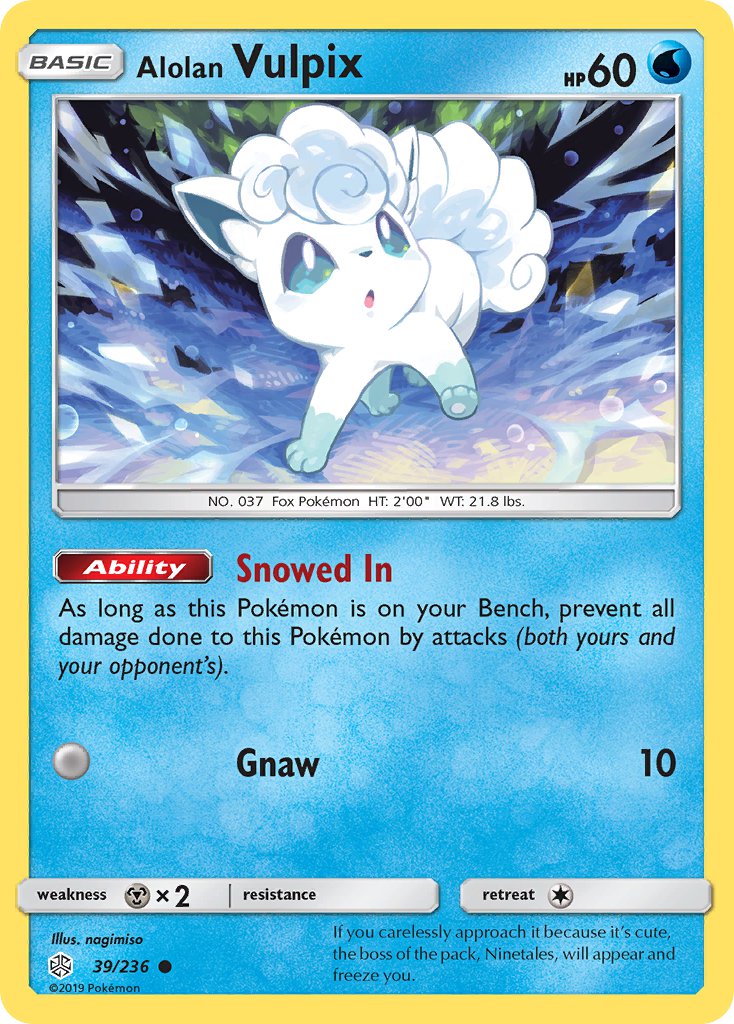 Alolan Vulpix | Cosmic Eclipse 039/236