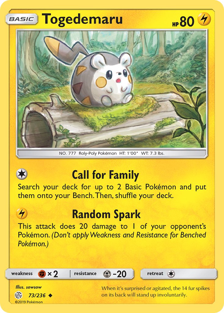 Togedemaru | Cosmic Eclipse 073/236