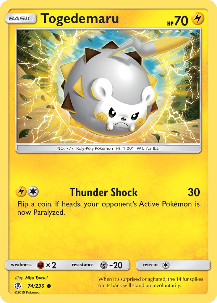 Togedemaru | Cosmic Eclipse 074/236