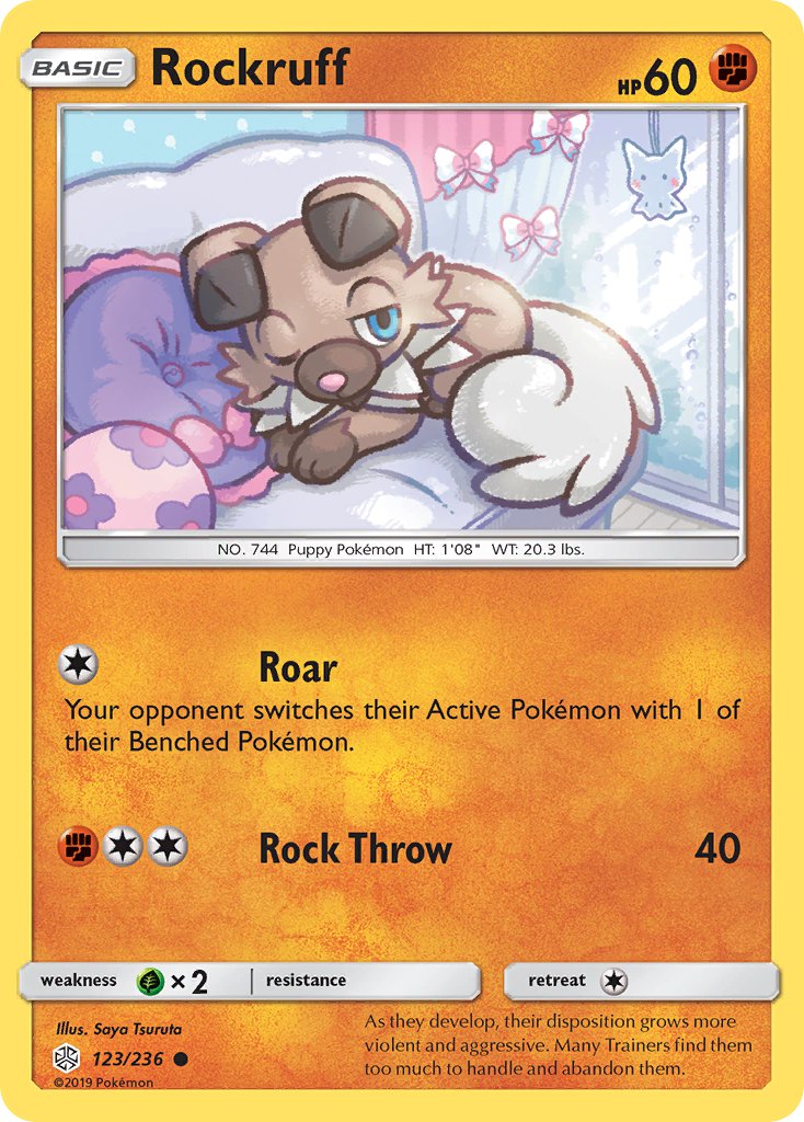 Rockruff | Cosmic Eclipse 123/236