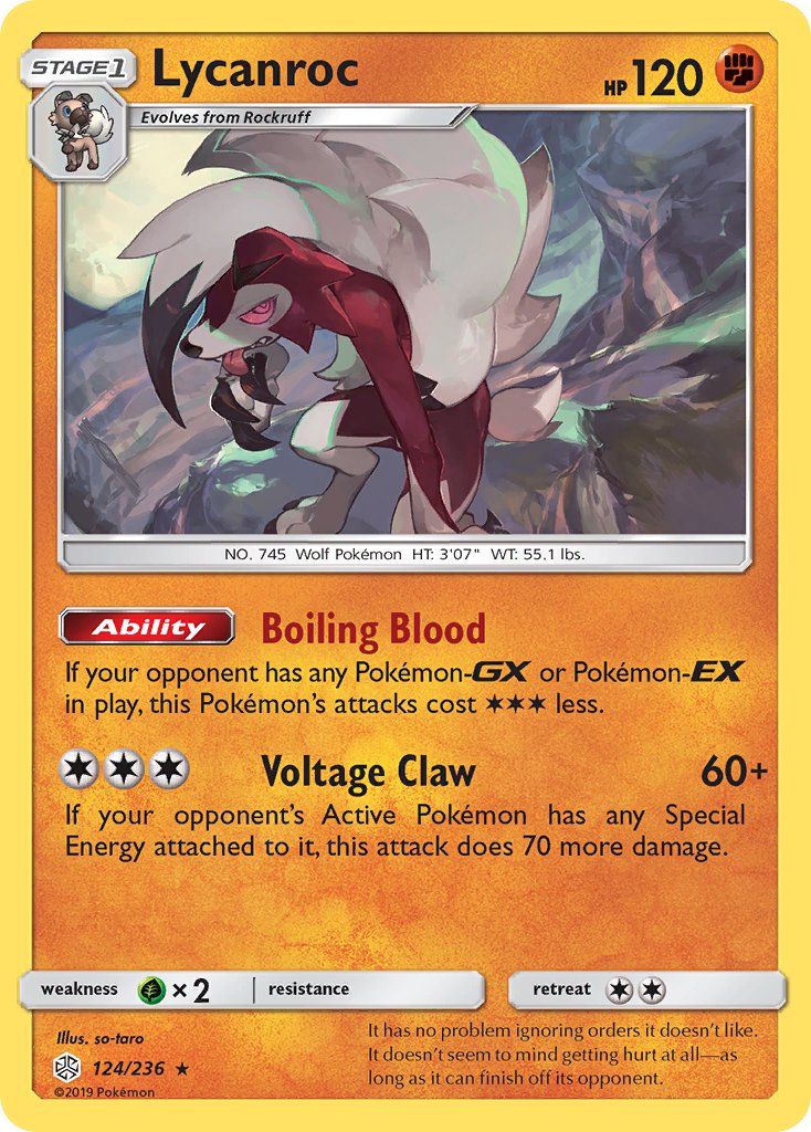 Lycanroc | Cosmic Eclipse 124/236
