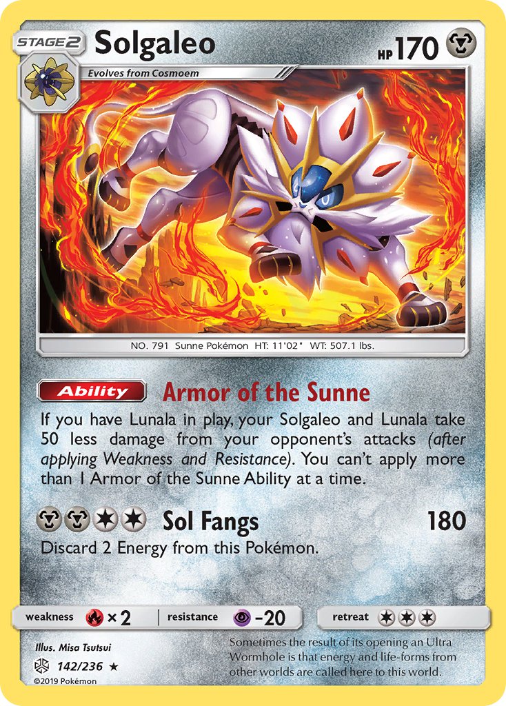 Solgaleo | Cosmic Eclipse 142/236