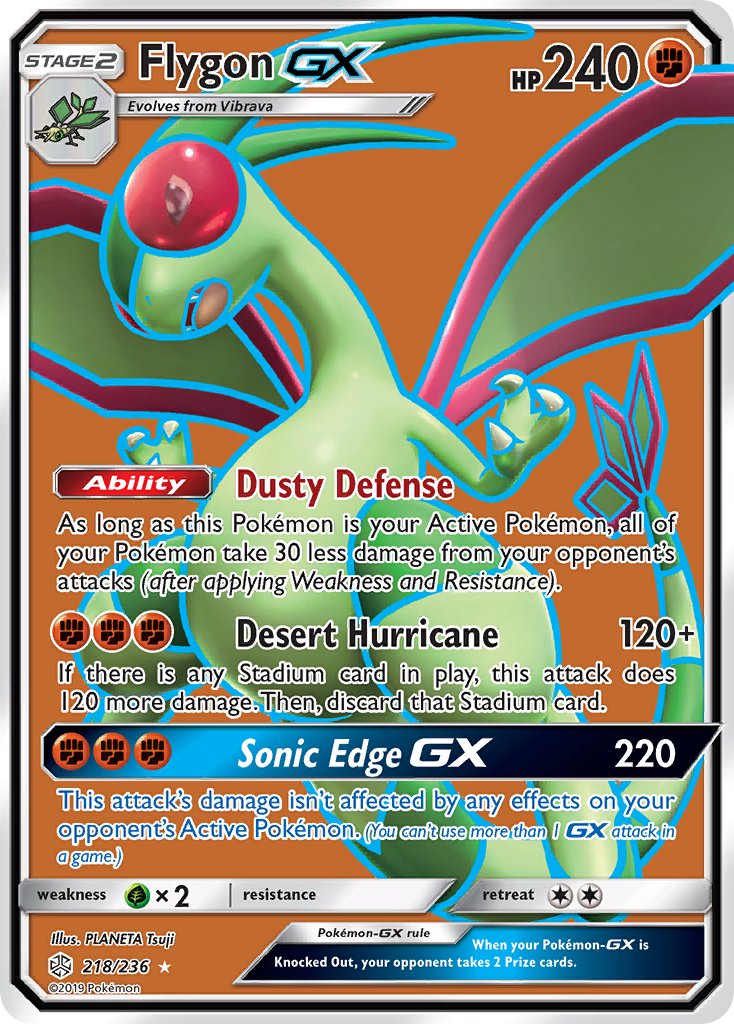 Flygon GX | Cosmic Eclipse 218/236