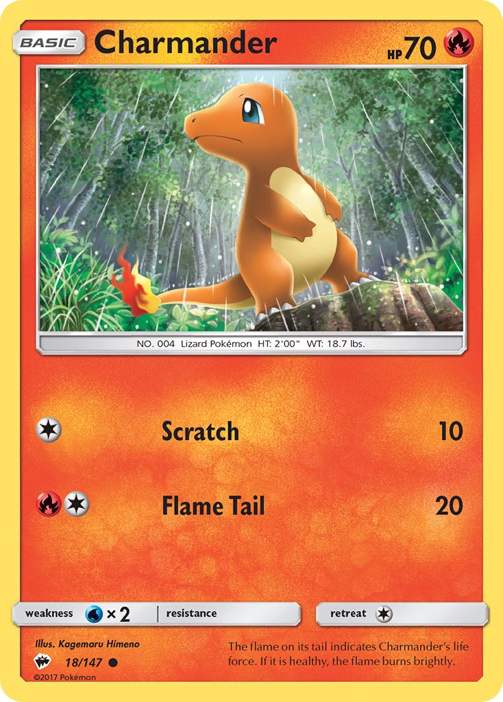 Charmander | Burning Shadows 18/147