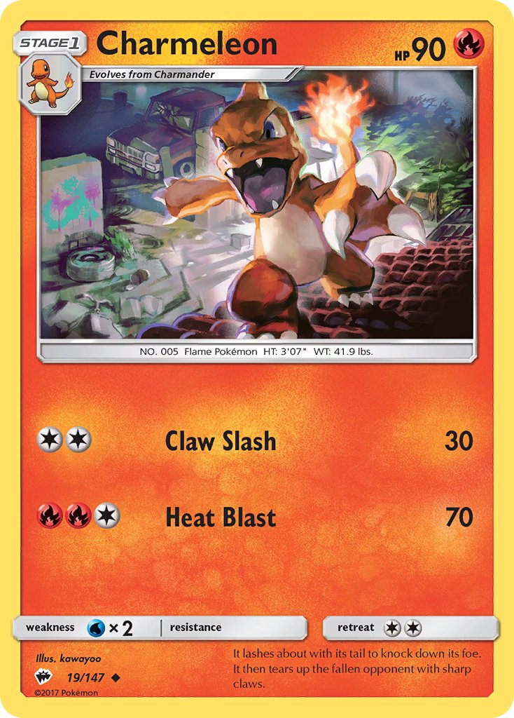 Charmeleon | Burning Shadows 19/147