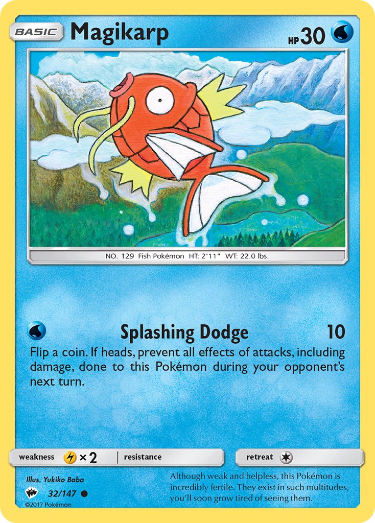 Magikarp | Burning Shadows 32/147