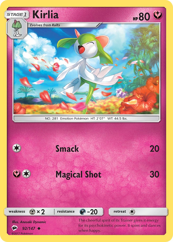 Kirlia | Burning Shadows 92/147