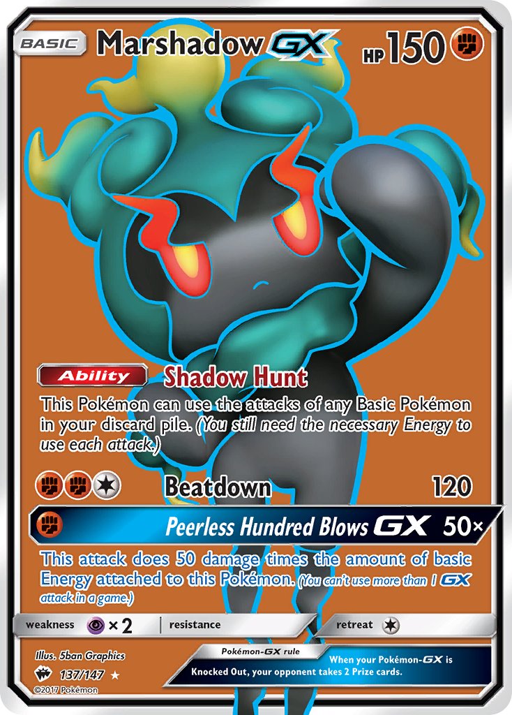 Marshadow GX | Burning Shadows 137/147