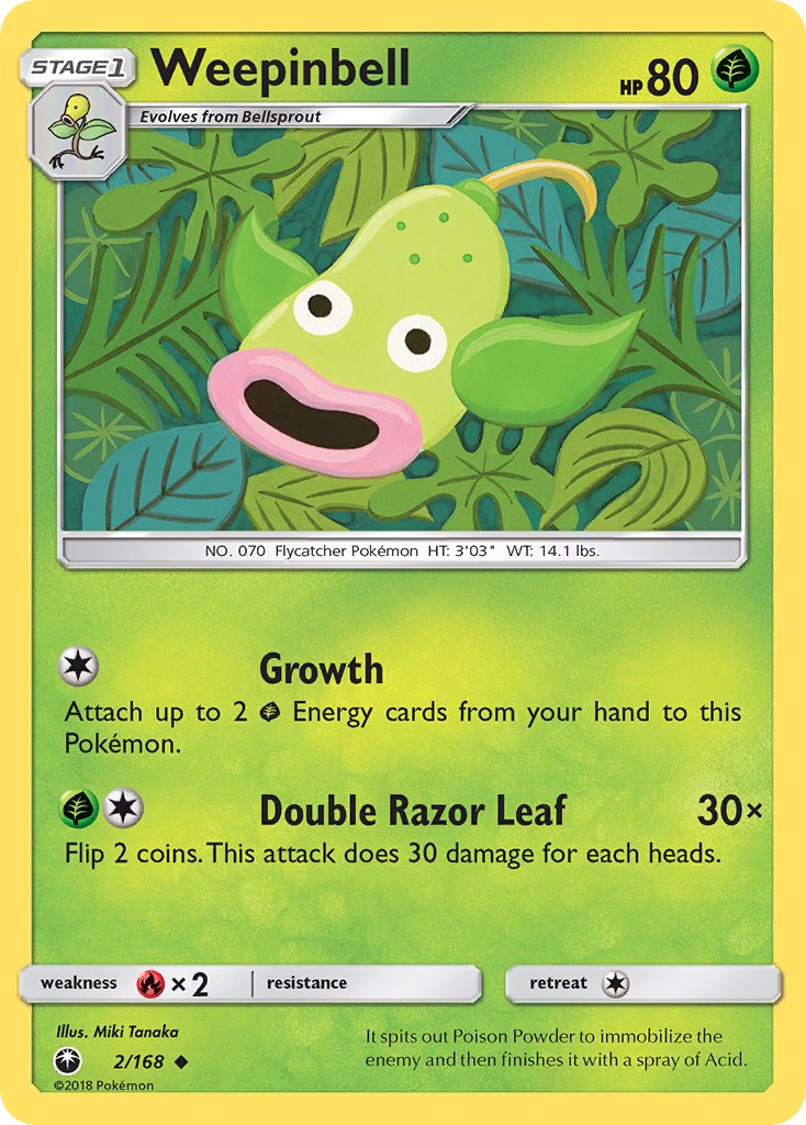 Weepinbell | Celestial Storm 002/168