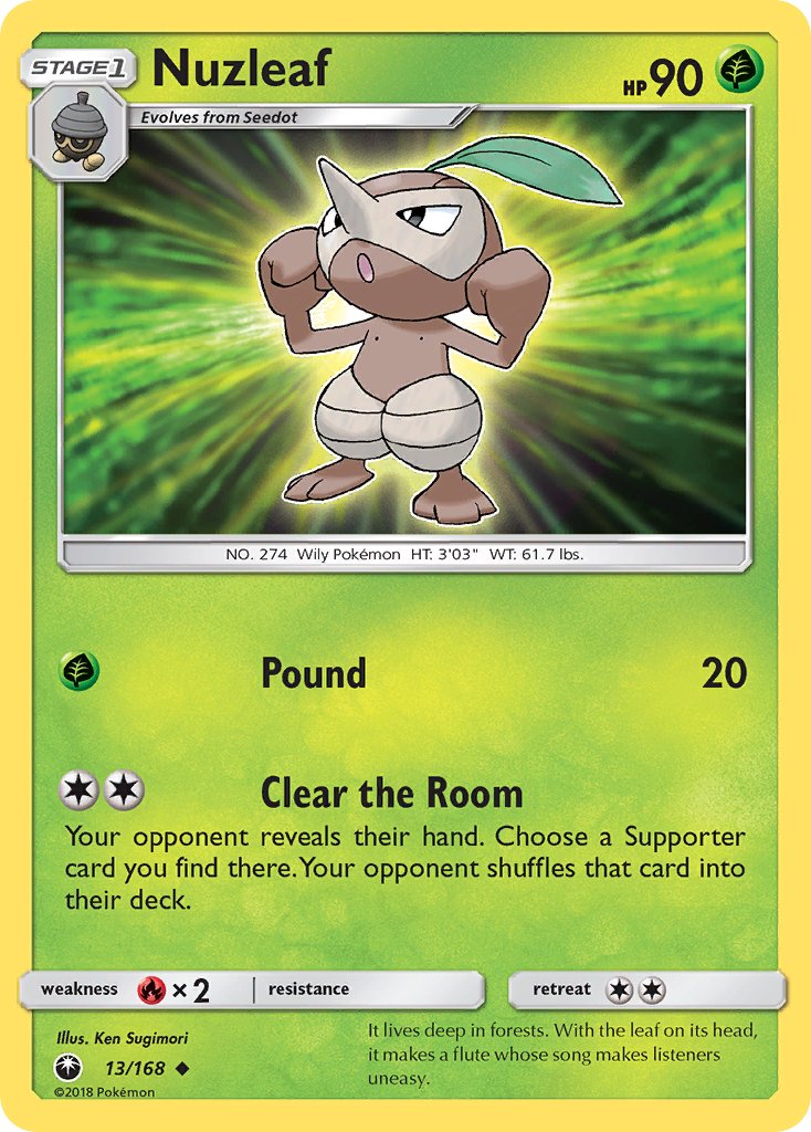 Nuzleaf | Celestial Storm 013/168