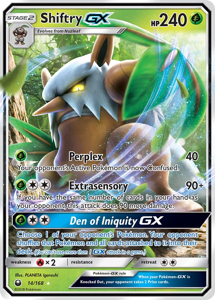 Shiftry GX | Celestial Storm 014/168