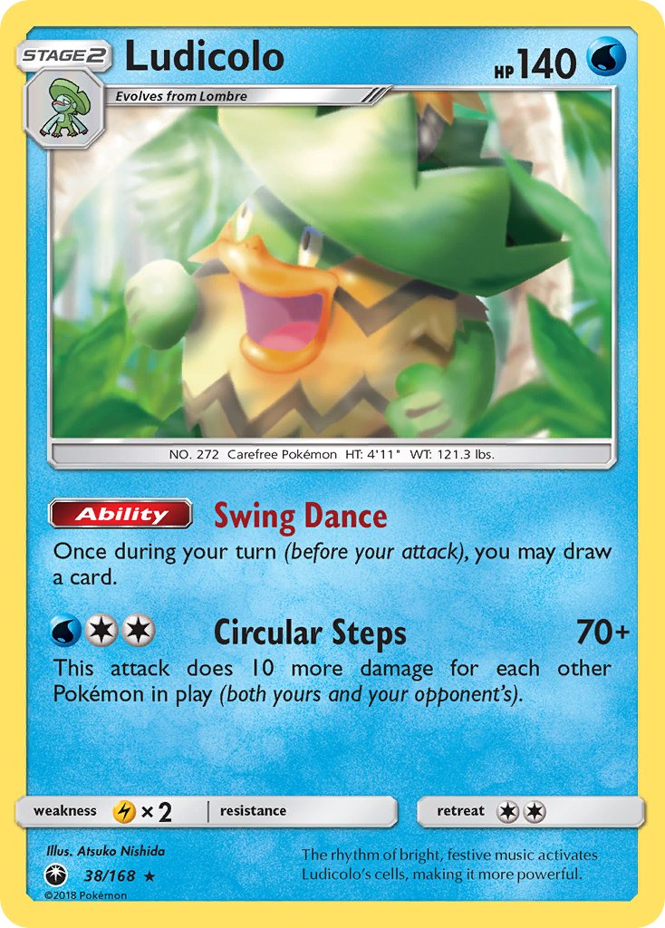 Ludicolo | Celestial Storm 038/168