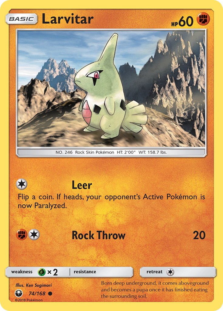 Larvitar | Celestial Storm 074/168