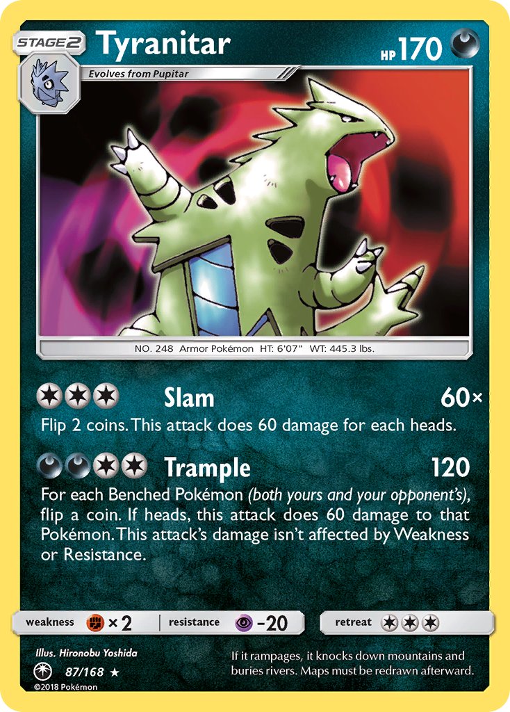 Tyranitar | Celestial Storm 087/168