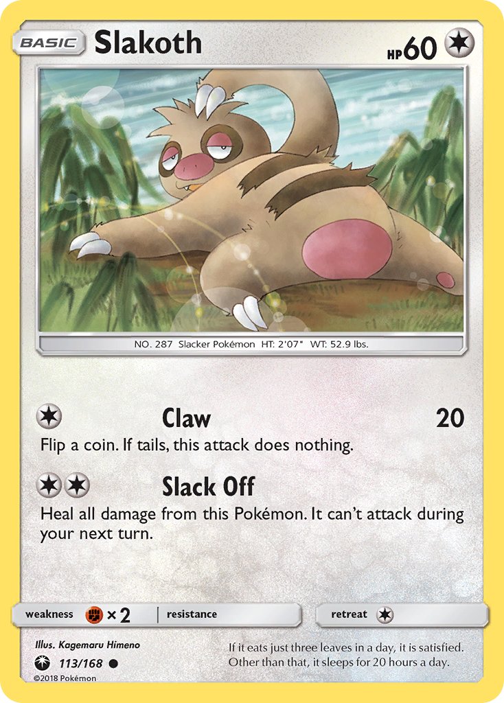 Slakoth | Celestial Storm 113/168