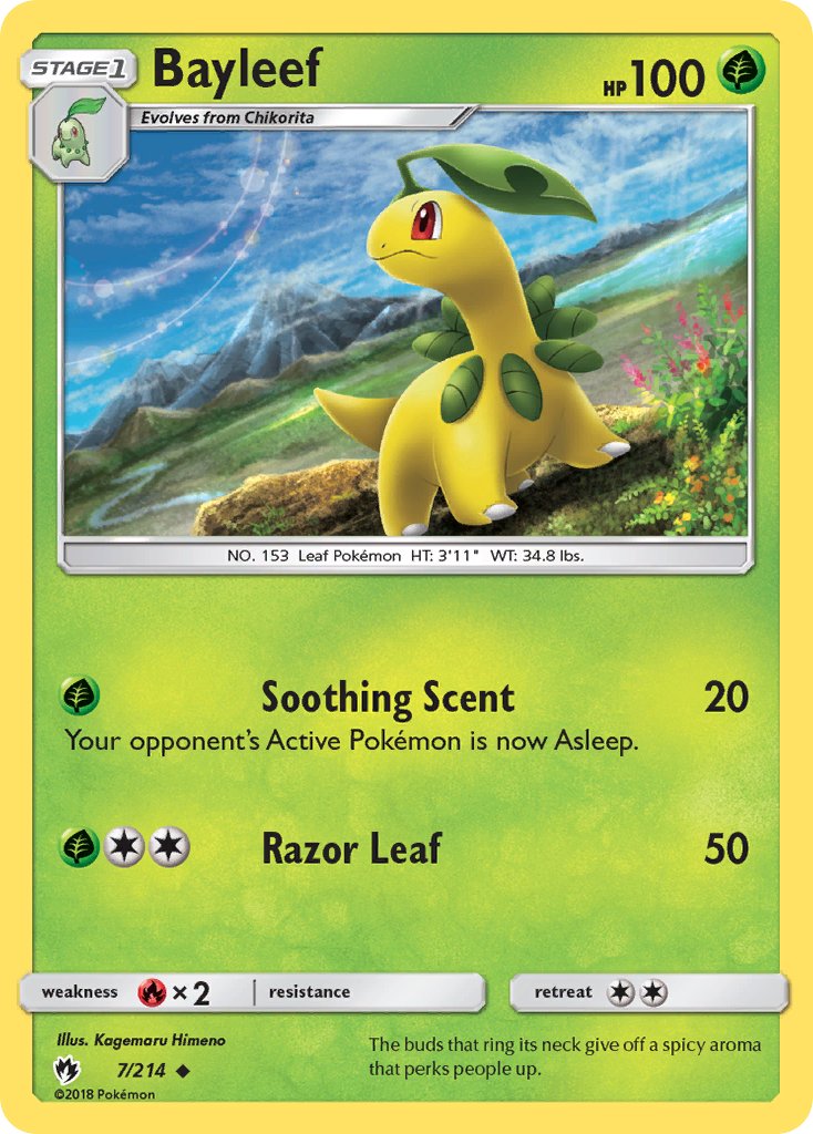 Bayleef | Lost Thunder 007/214