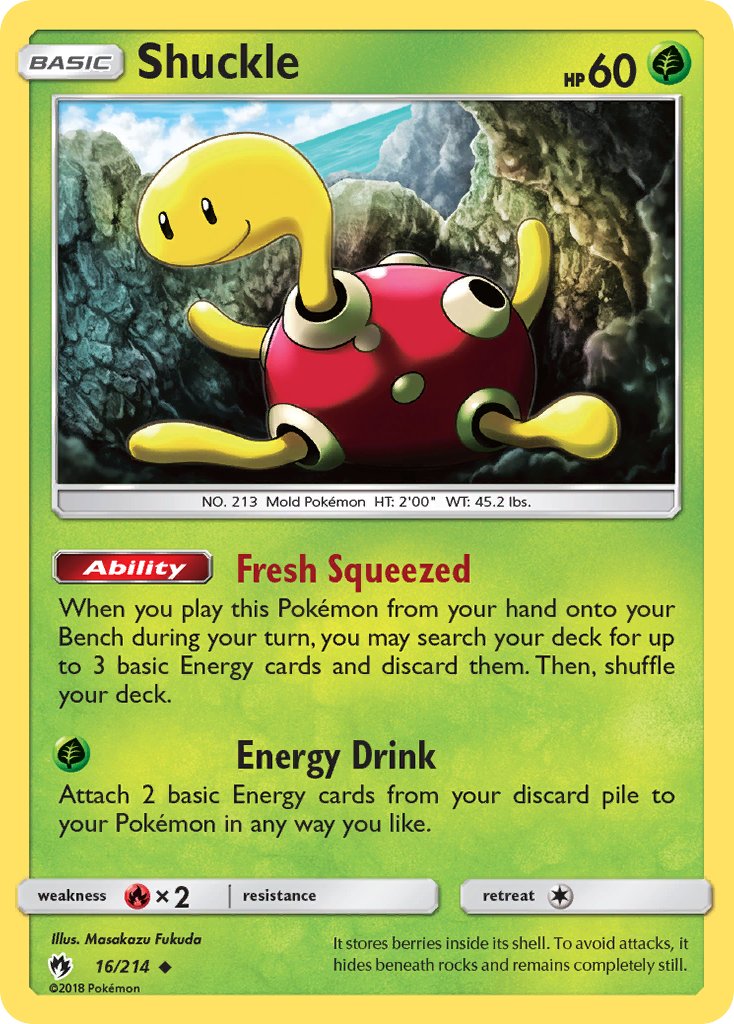 Shuckle | Lost Thunder 016/214